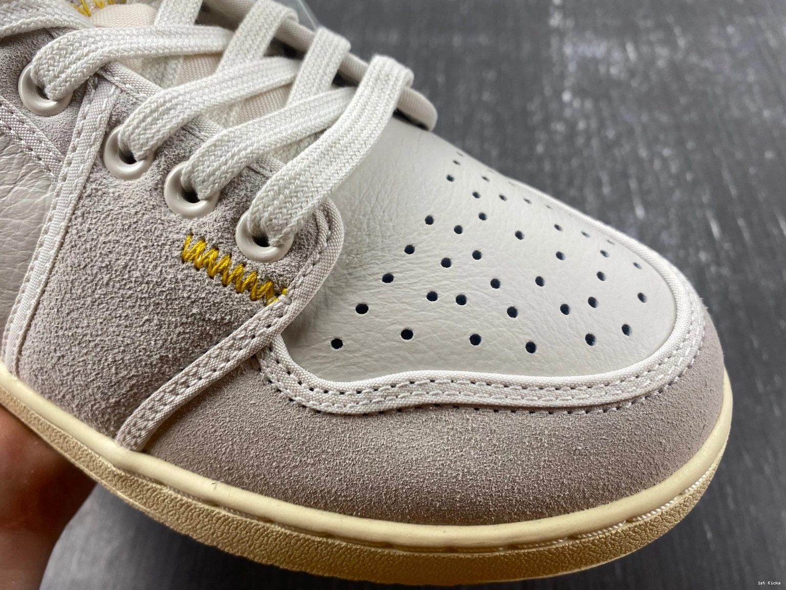 Union AJKO 1 Leather Retro Jordan Sail DZ4864-100 Low SP 0217